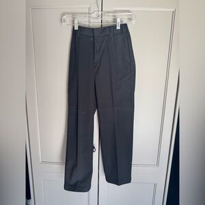 Kids Black Relaxed Dress Pant